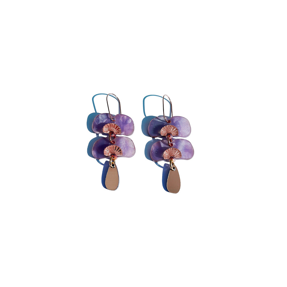 pea flower dream | mini | deep purple hues