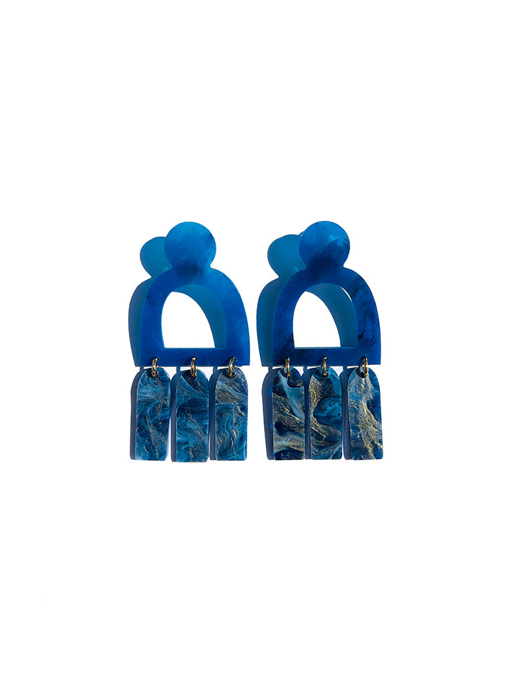 Earrings Pompei Rose - Concrete Jellyfish main image 0