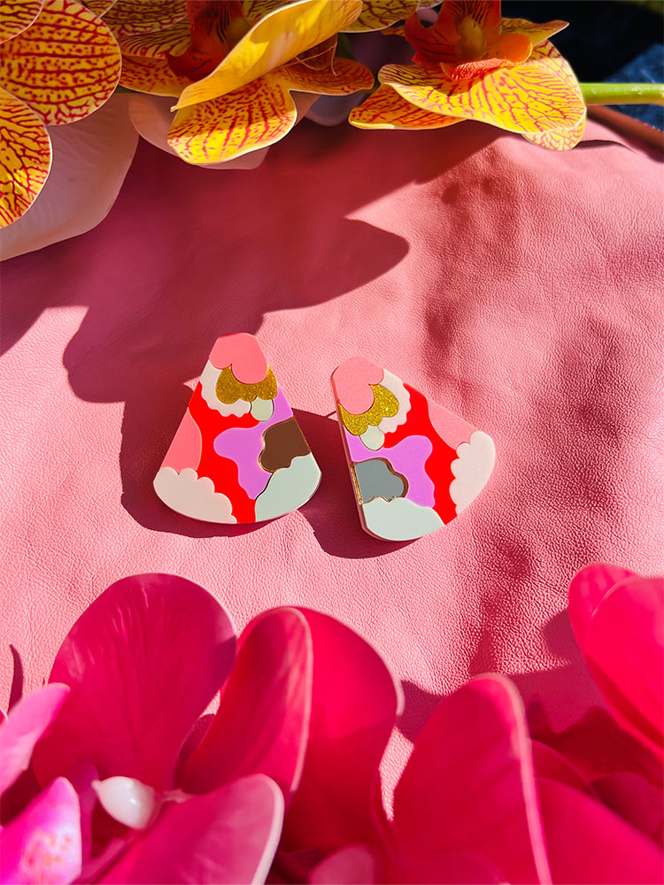 Dancing Landscape - handmade jewellery - perfect for weddings or special occasions - stylish photo