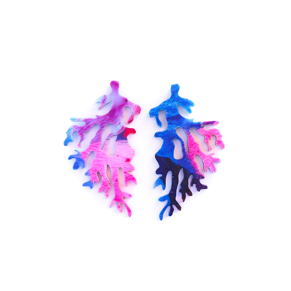 coral | midi | blue pink