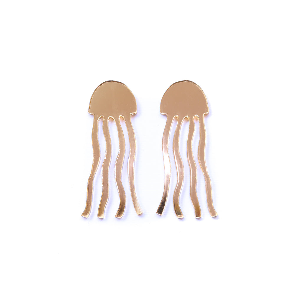 gee-oh jellyfish | gold mirror