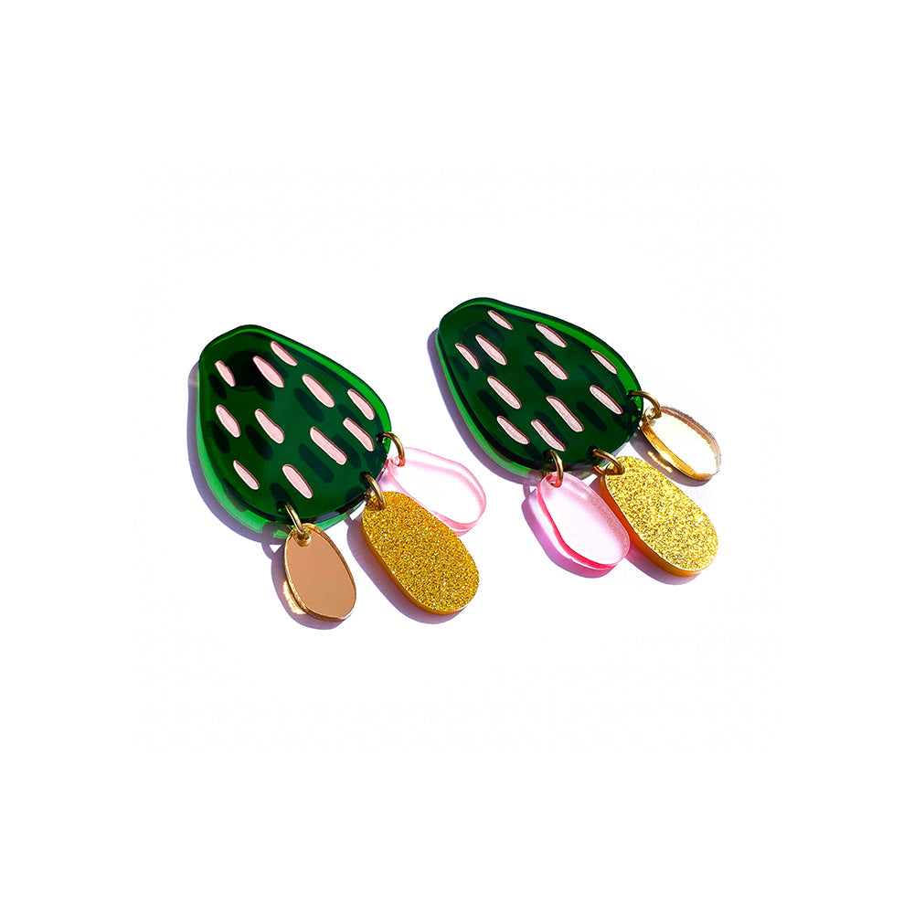 prickly pear party stud